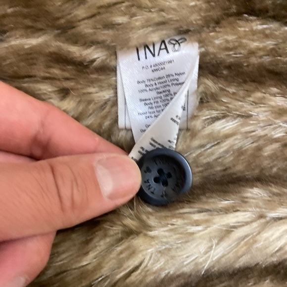 Aritzia TNA Military Jacket Fur Lining Women’s XS - Picture 7 of 10